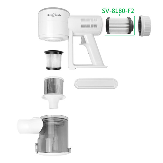 “Smart Cordless Vac” 強力無線多功能旋風吸塵機濾網2 (SV-8180-F2)